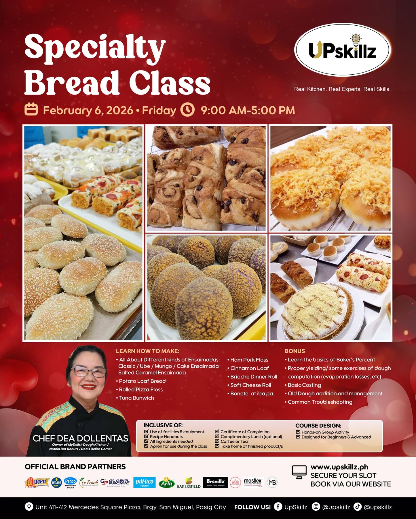 Specialty Breads Workshop
