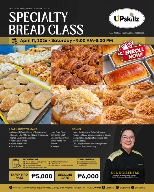 Specialty Bread Baking Class