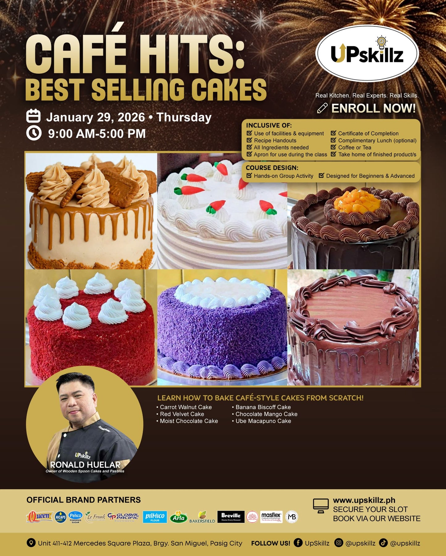 CAFÉ HITS: BEST-SELLING CAKES WORKSHOP