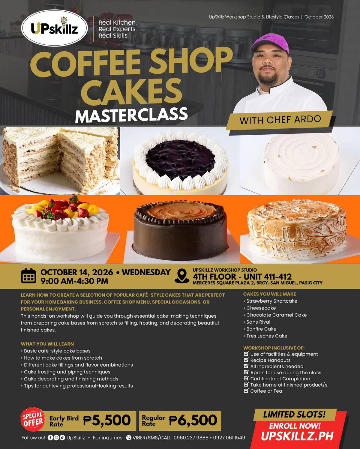 Coffee Shop Cakes - Oct 14