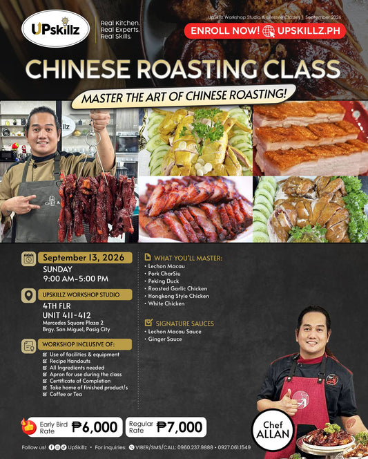 Chinese Roasting Class - Sept 13