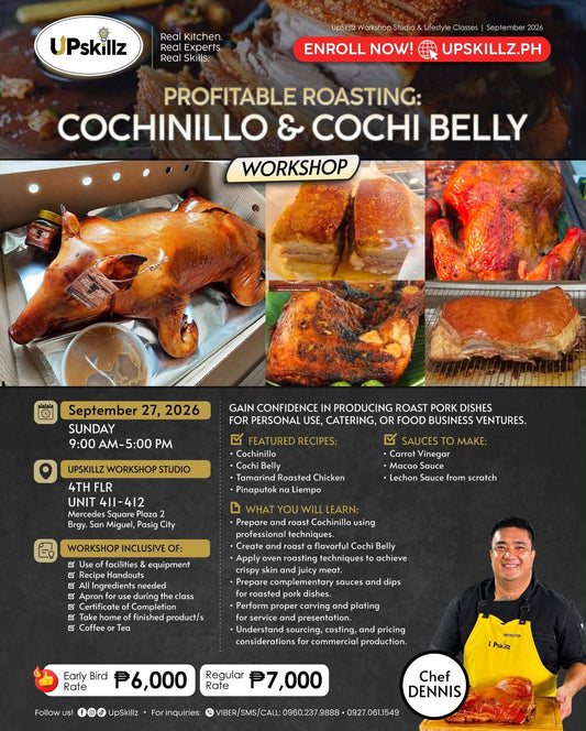 Cochinillo and Cochi Belly Roasting Class - Sept 27
