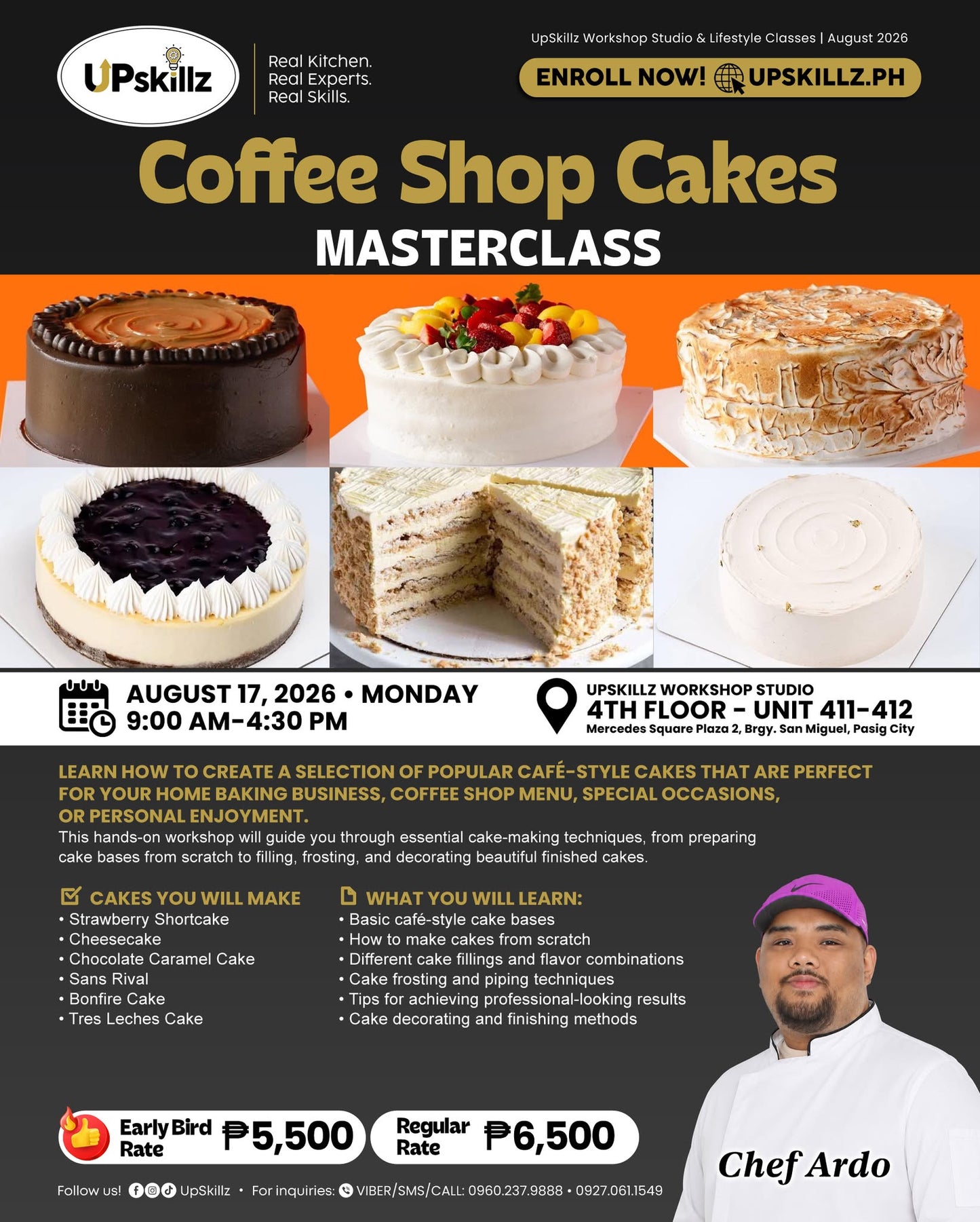 Coffee Shop Cakes - Aug 17