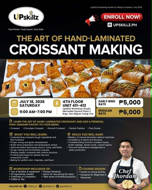 Croissant Making for Beginners - July 18