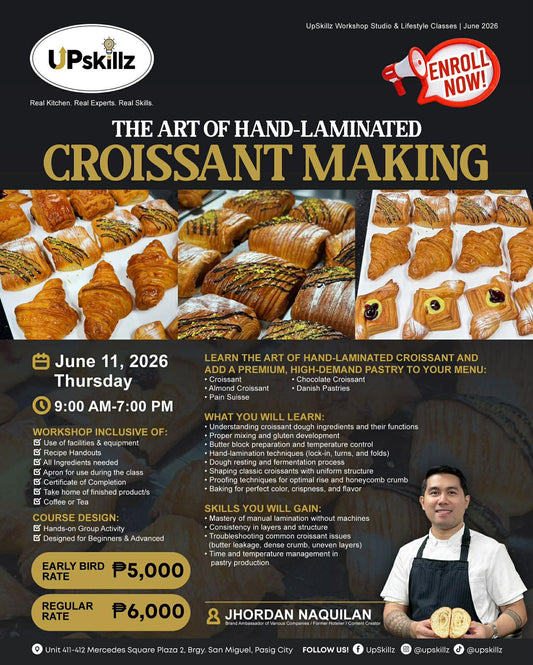 Croissant Making for Beginners - June 11