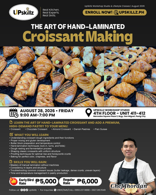 Croissant Baking Class for Beginners - Aug 28