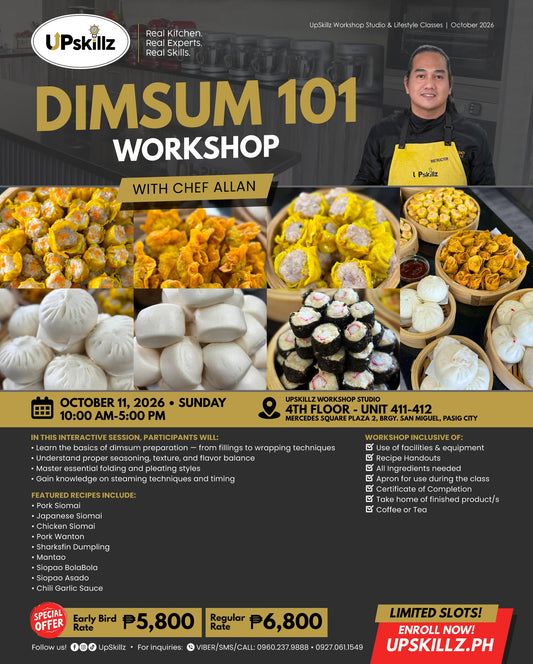 Dimsum 101 Masterclass - Oct 11