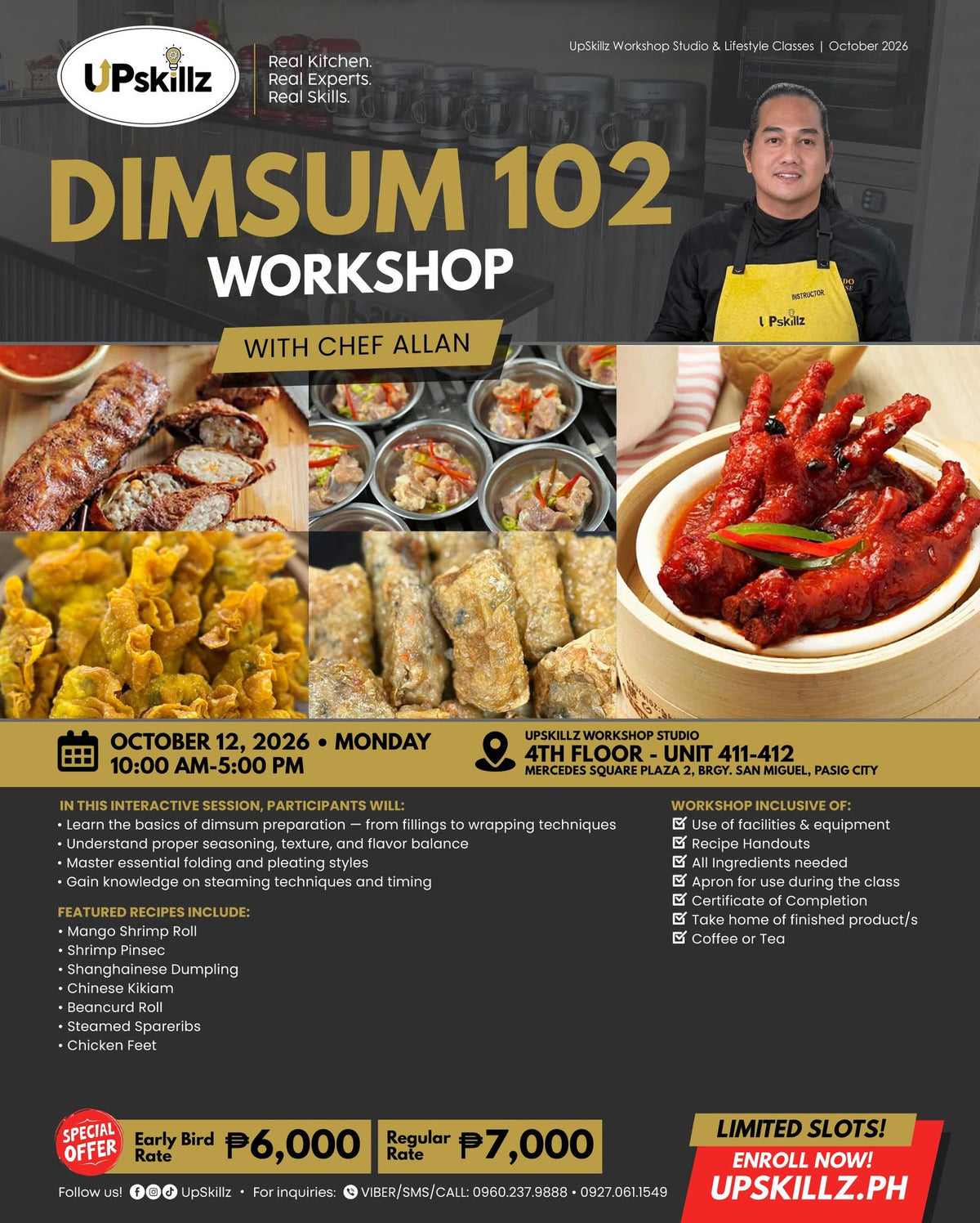 Dimsum Making 102 - Oct 12