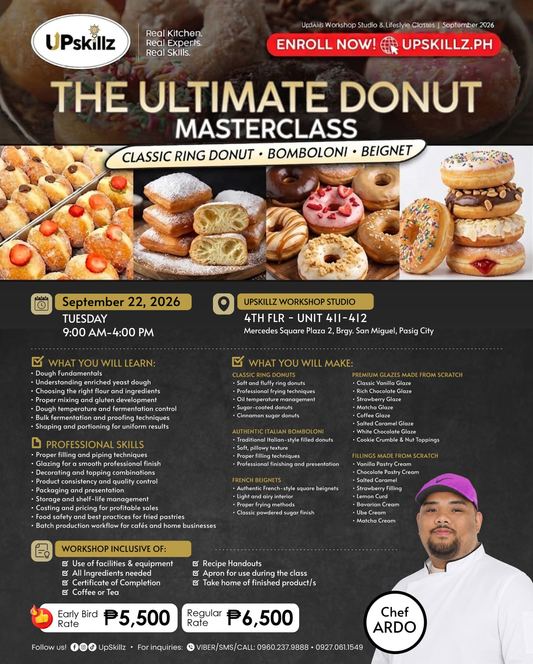 The Ultimate Donut Masterclass - Sept 22