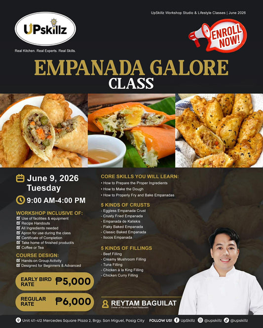 Empanada Making Masterclass - June 9