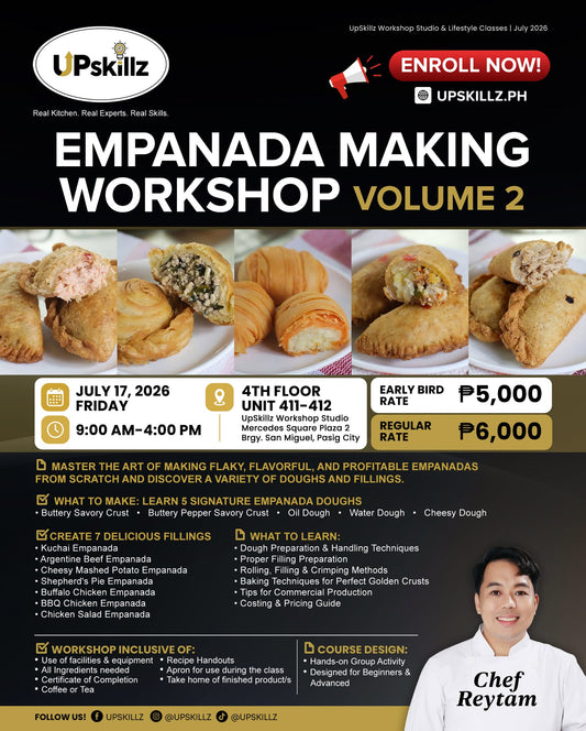 Empanada Making Masterclass - July 17