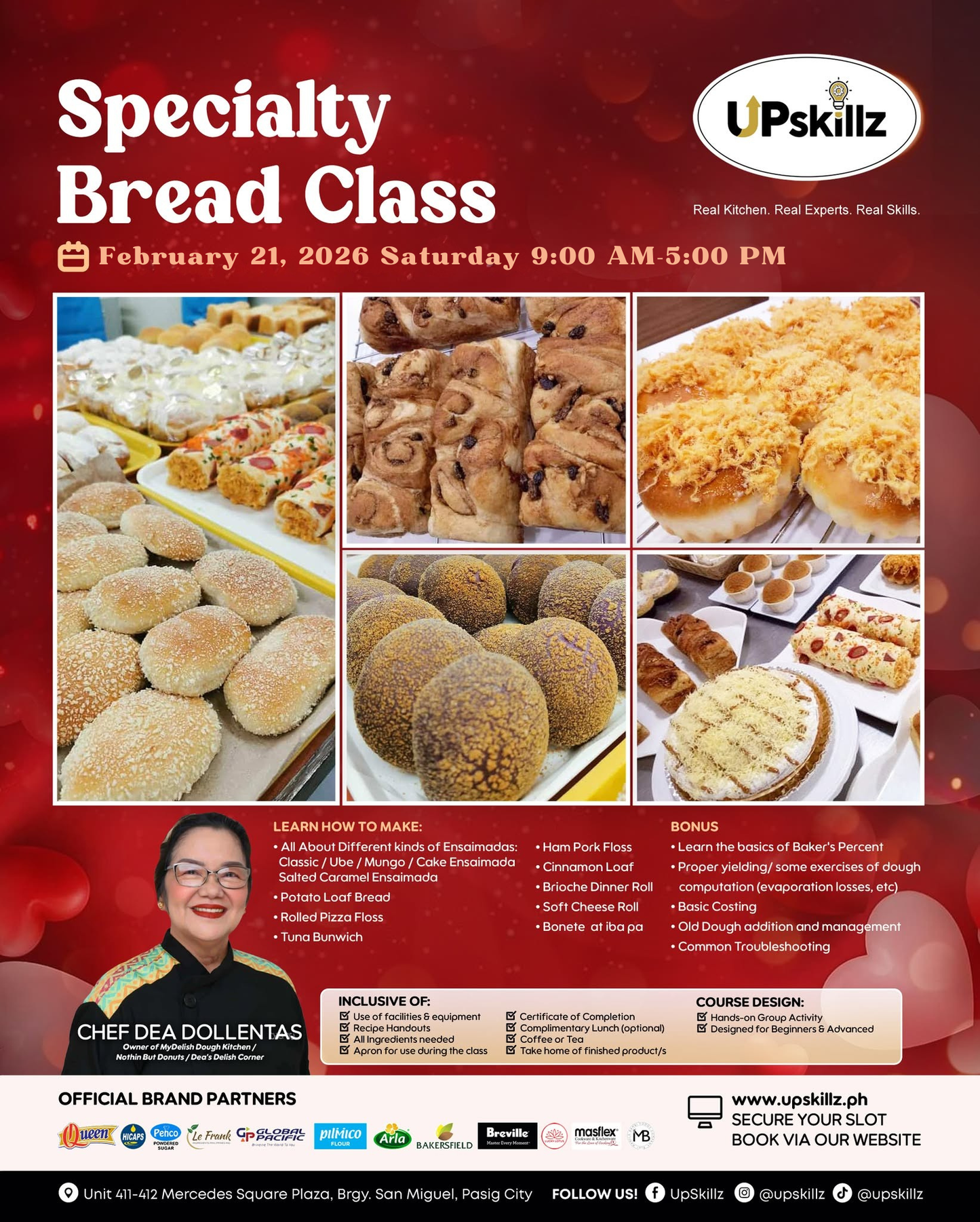 Specialty Breads Workshop