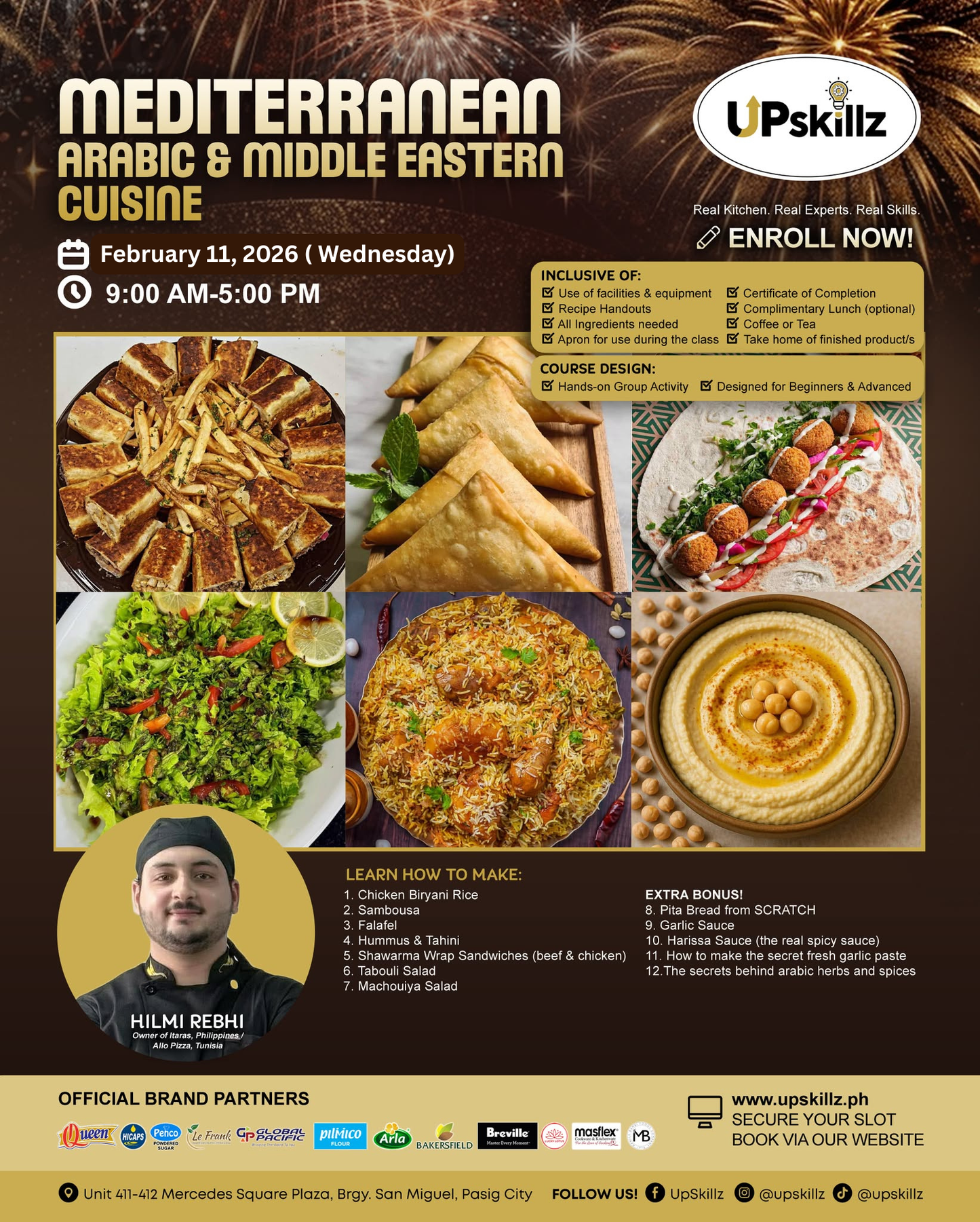 Mediterranean Cooking Class - Feb 11