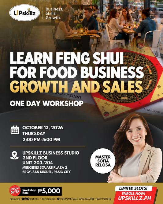 Feng Shui for Food Business - Oct 13