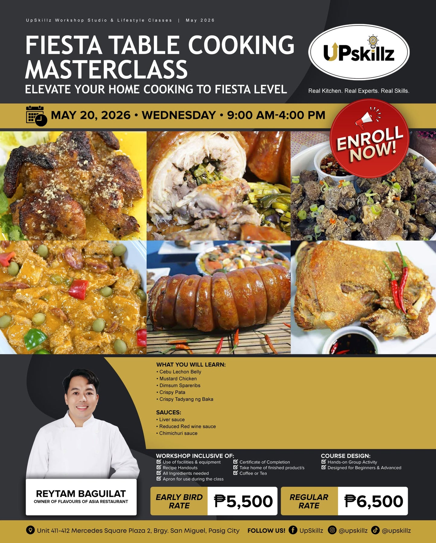 Fiesta Table Cooking Masterclass
