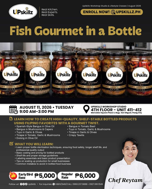 Fish Gourmet in a Bottle Food Business - Aug 11