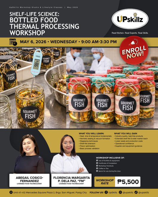 Shelf Life Science: Bottled Food Thermal Processing Workshop