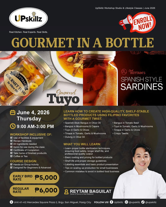 Gourmet in a Bottle Food Business - June 4