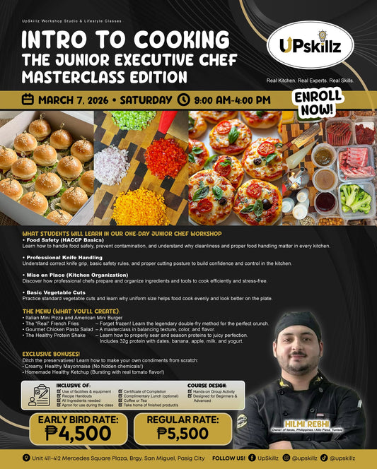 MASTER THE KITCHEN: The Junior Executive Chef Edition