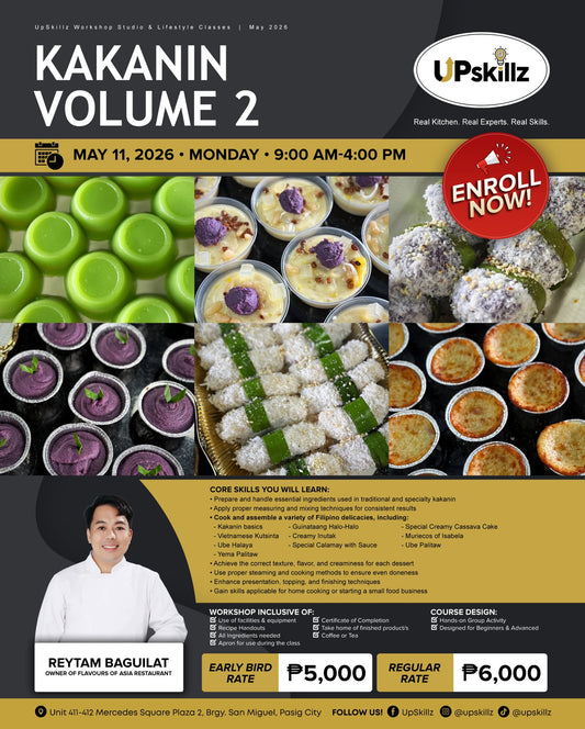 Kakanin Class Vol.2: Learn the Art of Kakanin