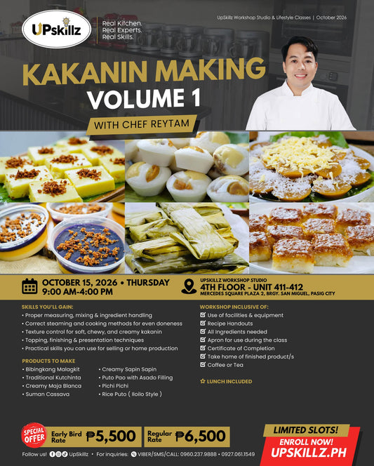 Kakanin Making Class Vol. 1 - Oct 15