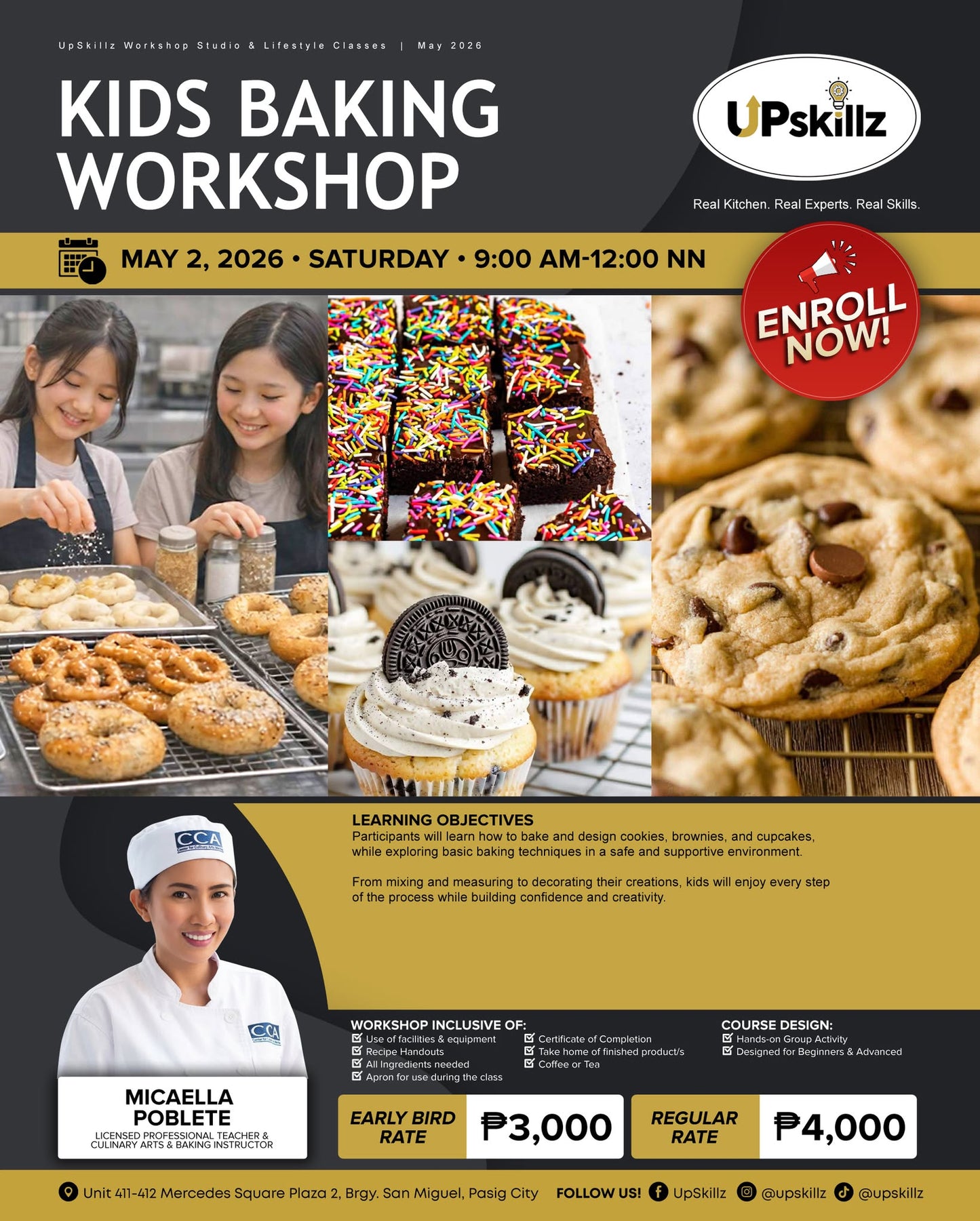 Kids and Teens Baking Workshop