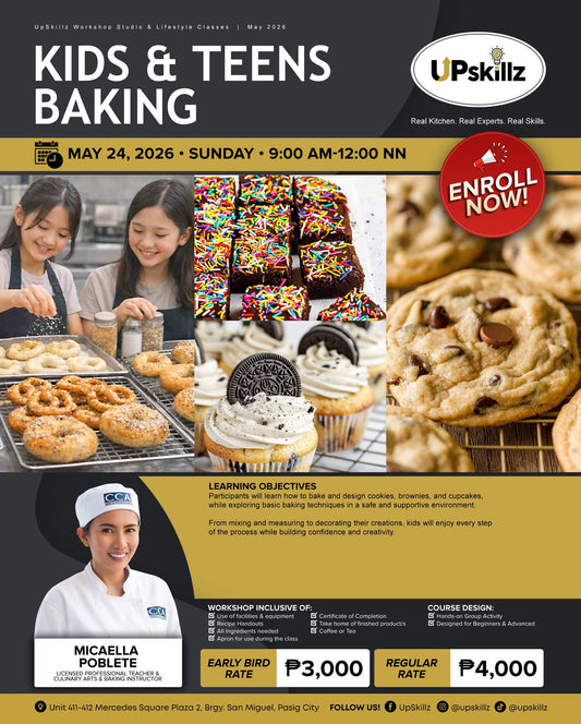 Kids and Teens Baking Class