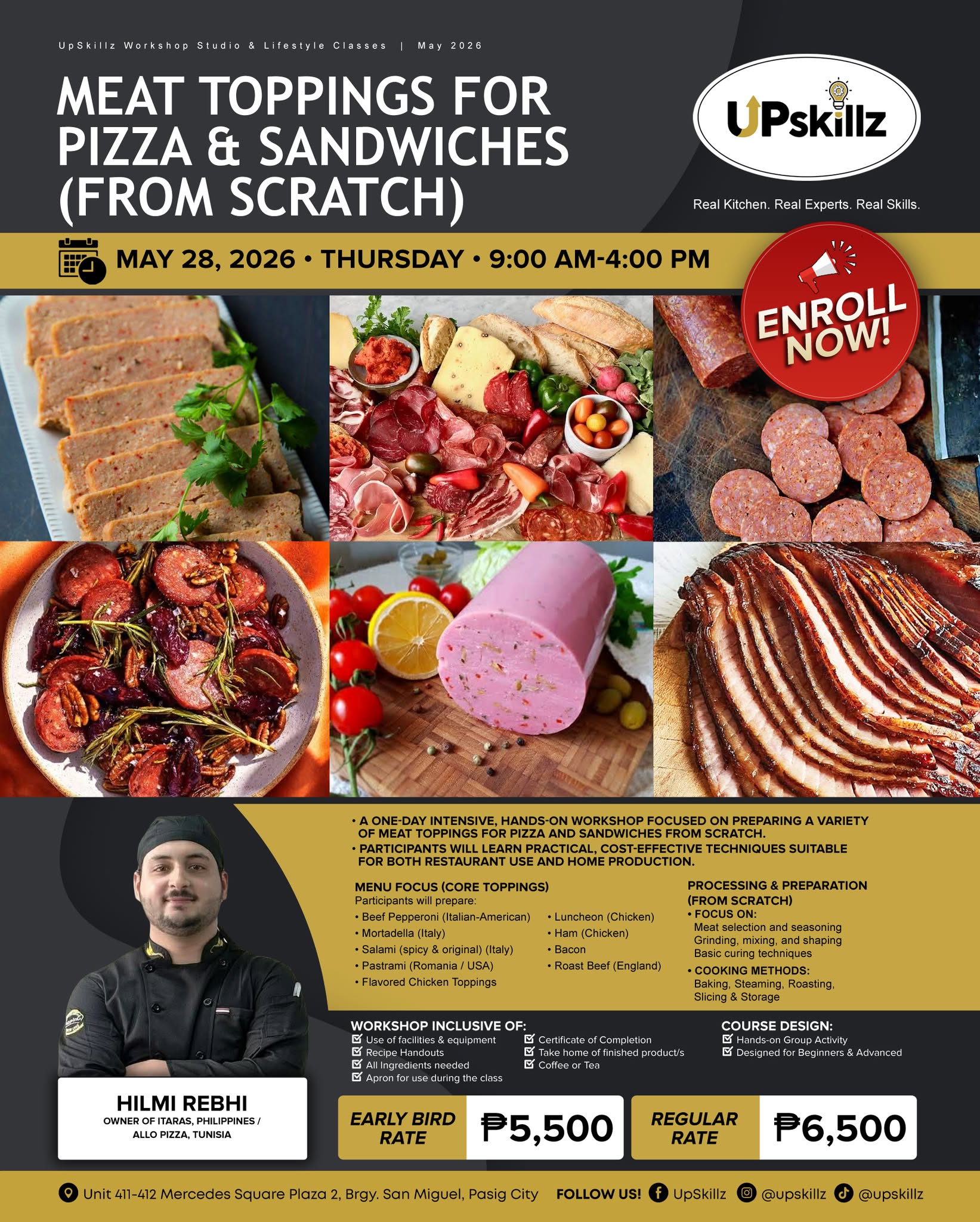 Meat Toppings for Pizza and Sandwiches – Upskillz
