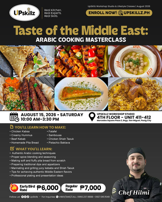 Middle East Cooking Class - Aug 15