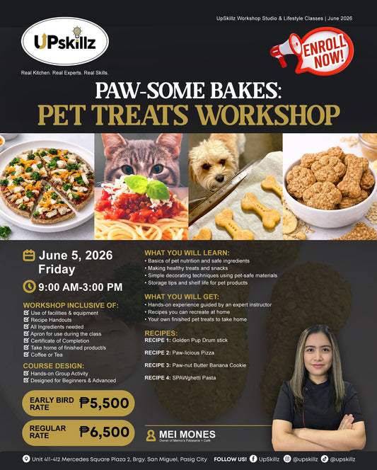Pet Treats Making Workshop in Pasig - June 5