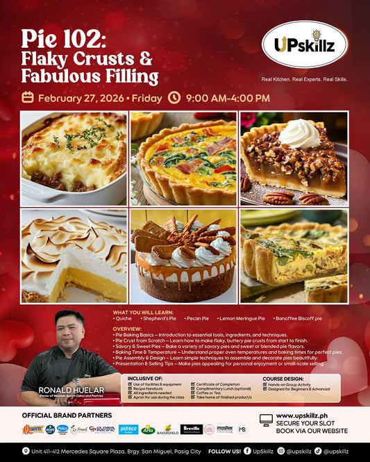 Pie 102: Flaky Crusts & Fabulous Filling