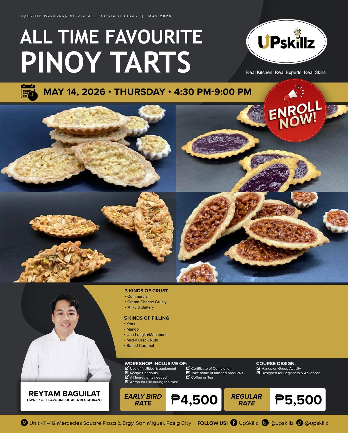 Pinoy Tarts Workshop
