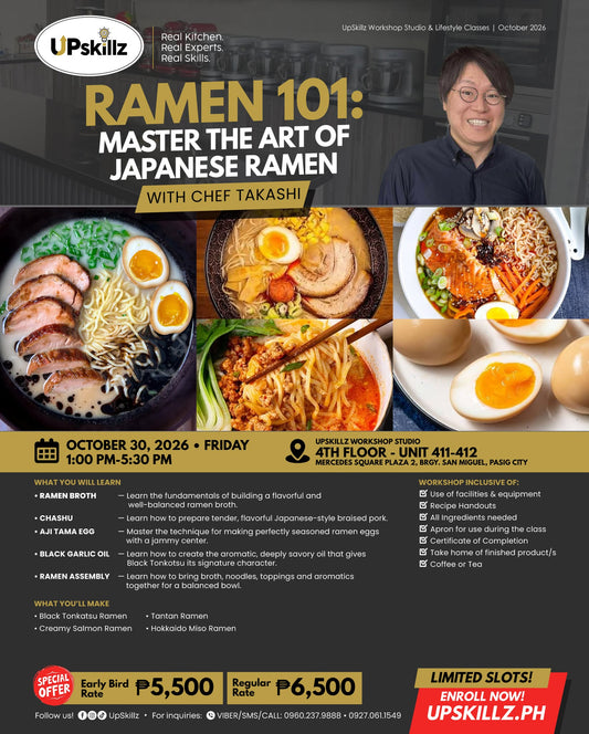 Ramen 101: Master the Art of Japanese Ramen - Oct 30
