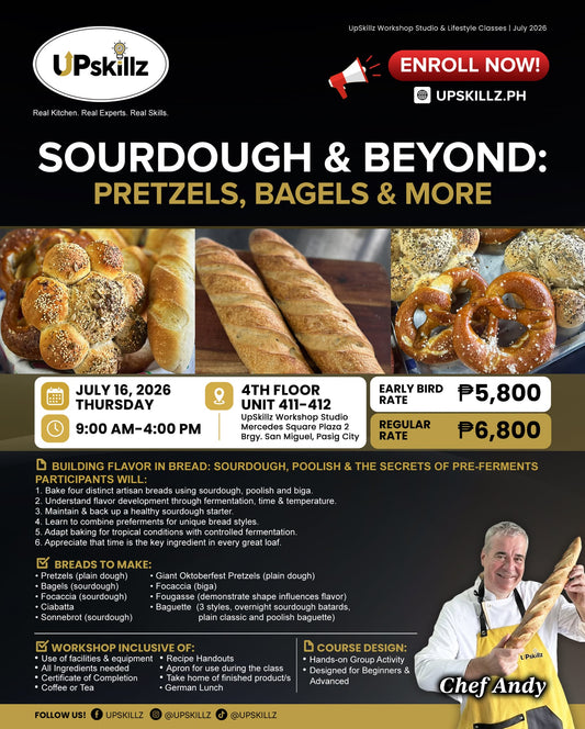 Sourdough, Pretzels, Bagels and More- July 16