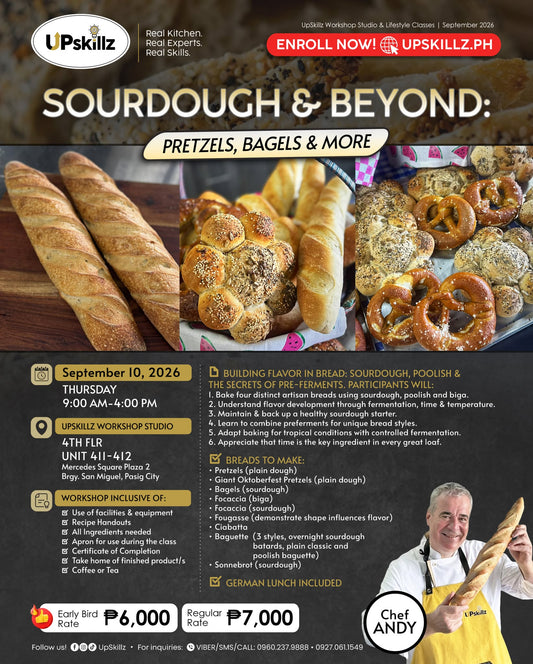 Sourdough, Pretzels, Bagels and More- Sept. 10