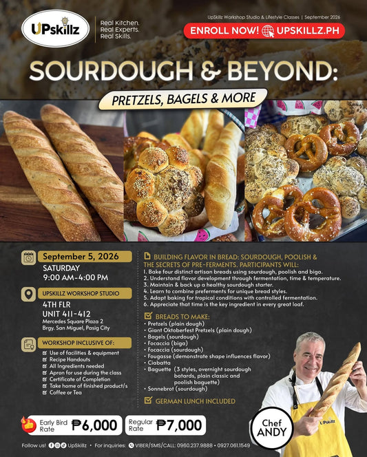 Sourdough, Pretzels, Bagels and More- Sept. 5