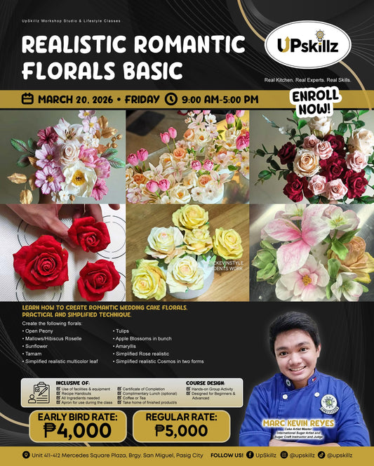 Sugar Flower Making Class