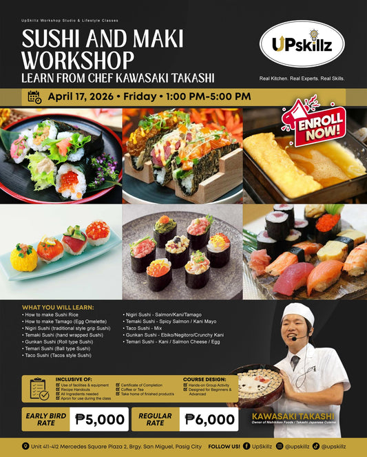 Sushi and Maki Making Workshop