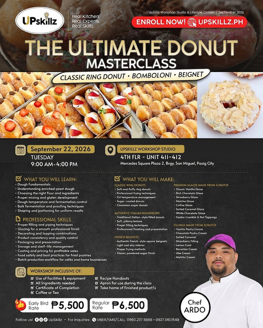 The Ultimate Donut Masterclass - Sept 22