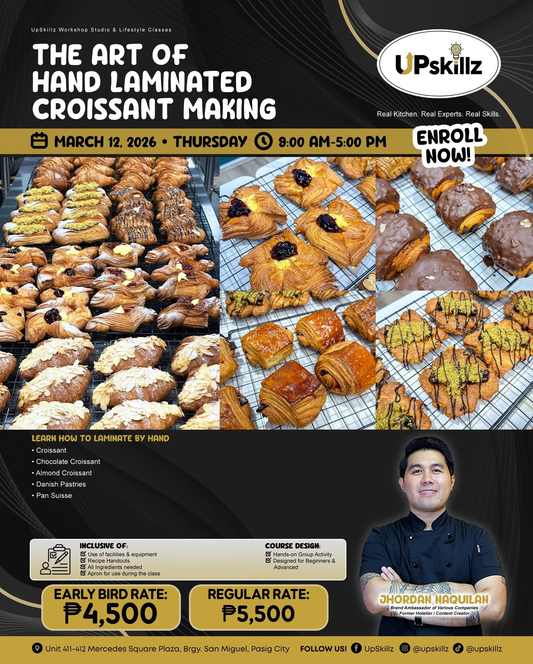 Hand Laminated Croissant Making Workshop