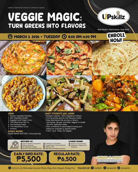Veggie Magic - Vegetarian Cooking Class