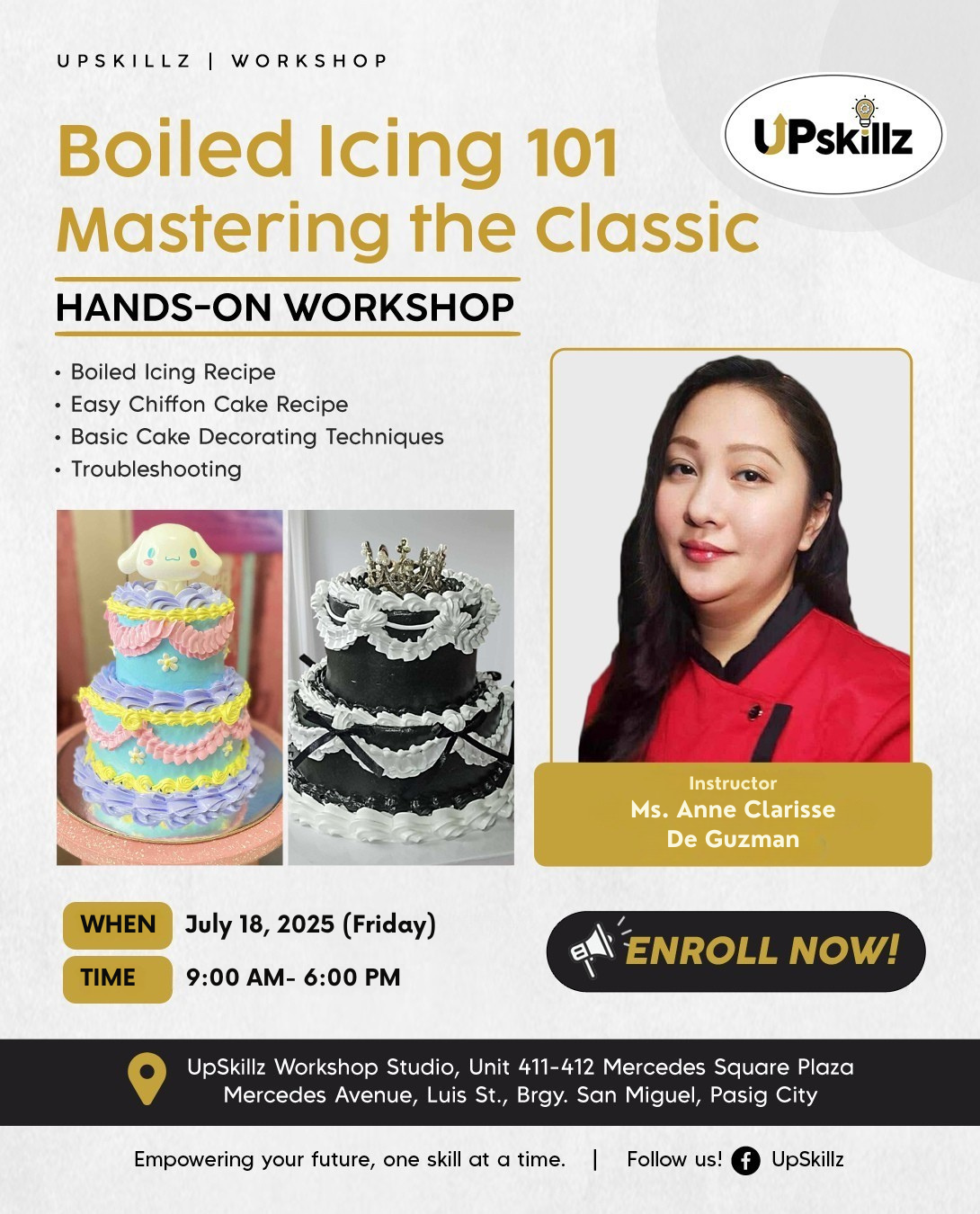 Boiled Icing 101 Mastering the Classic ( July 18 )