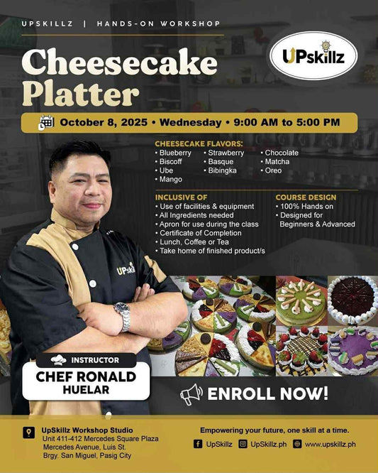 Cheesecake Platter Class ( Oct. 8 )