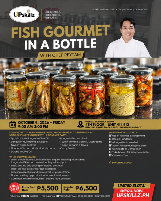 Fish Gourmet in a Bottle Food Business