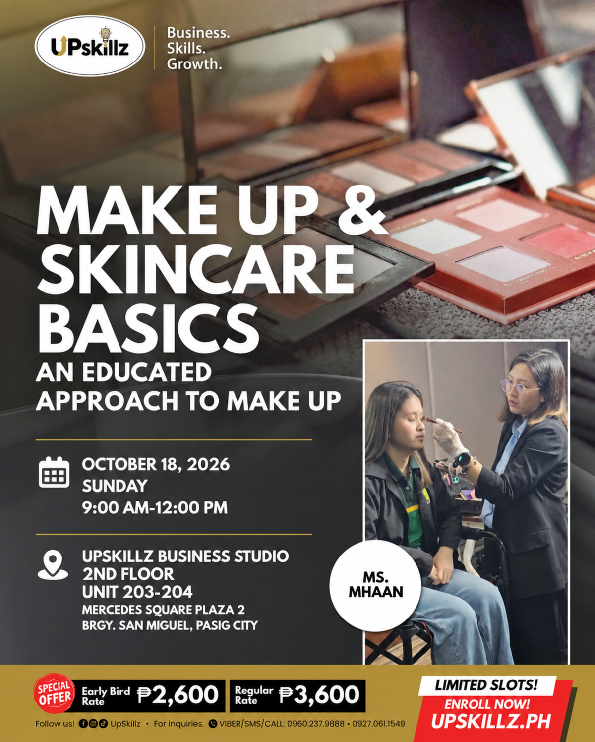 Make Up Class for Beginners - Oct. 18