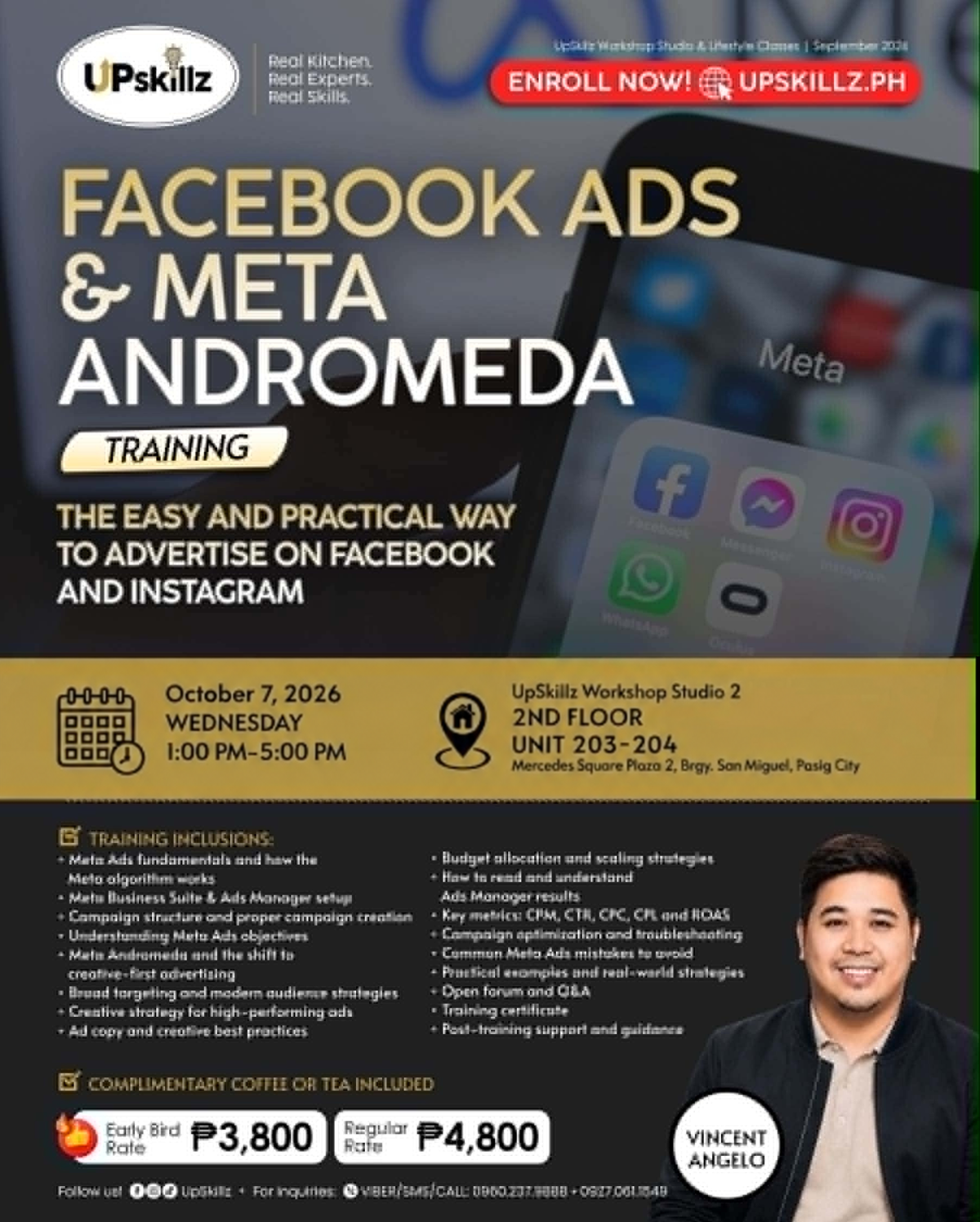 Facebook Ads and Meta Andromeda Training - Oct 7