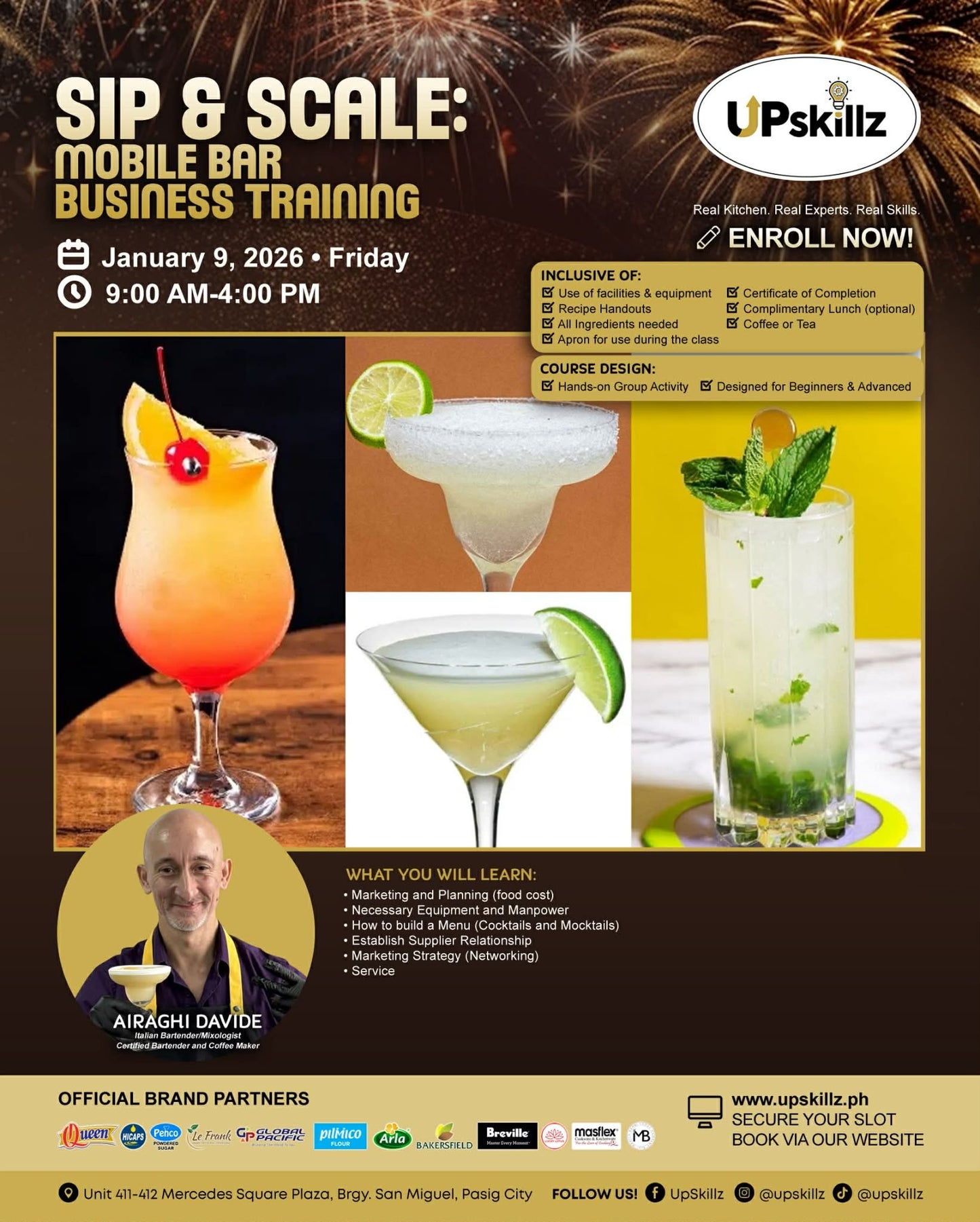 Mobile Bar Business Training: Start & Scale Your Cocktail Business