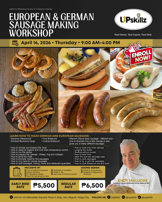 European & German Sausage Workshop